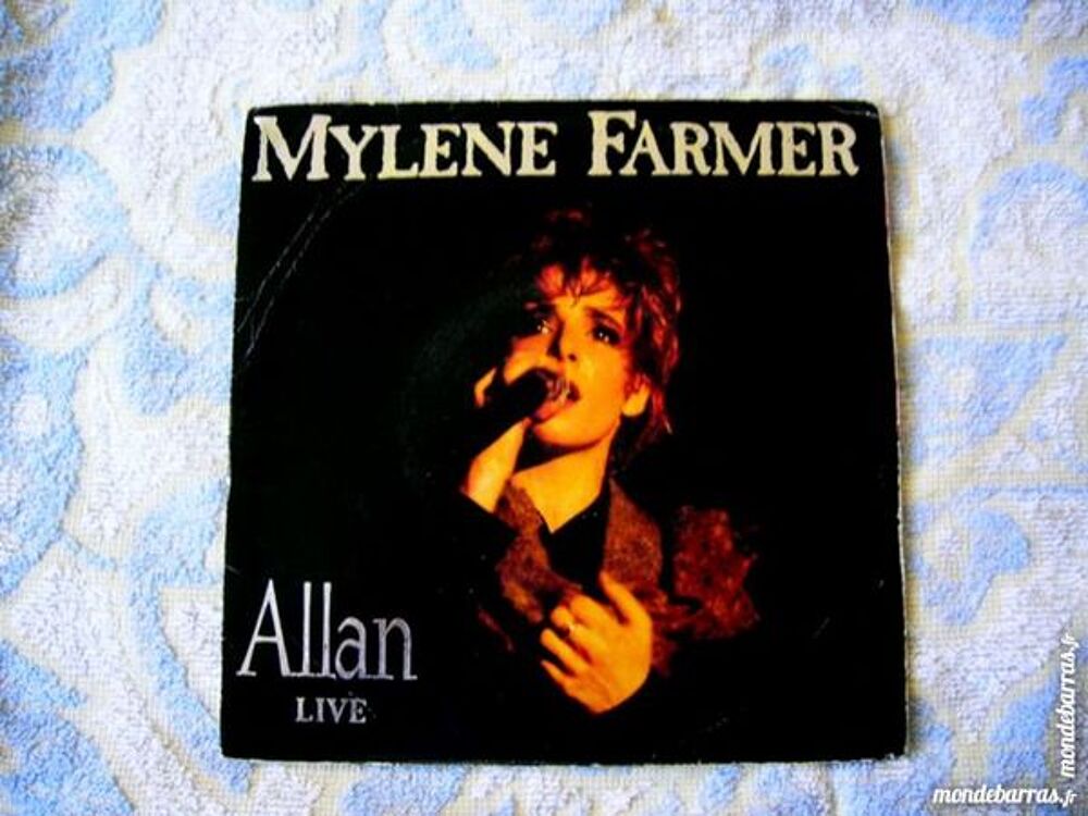 45 TOURS MYLENE FARMER Allan Live CD et vinyles