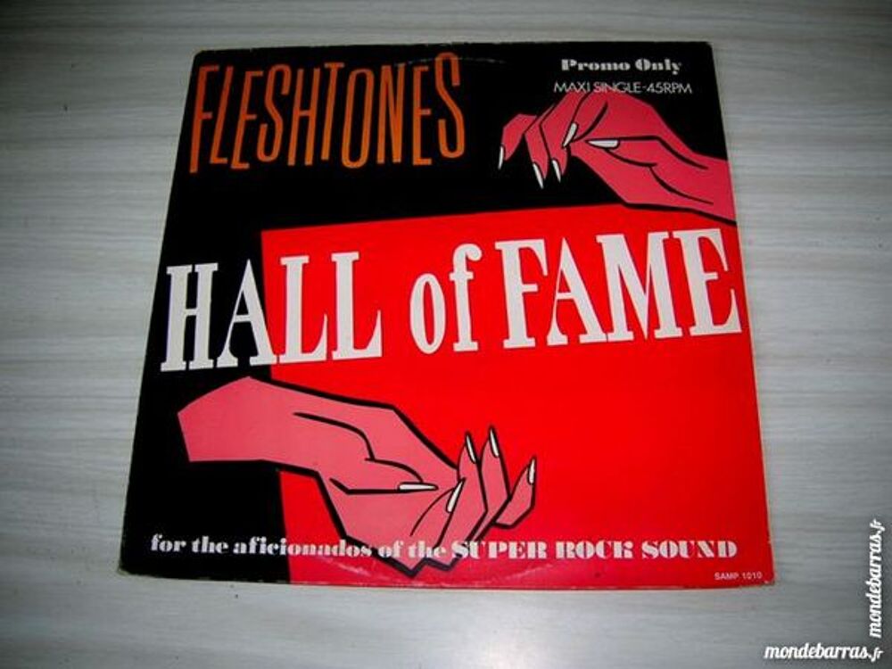 MAXI 45 TOURS FLESHTONES Hall of fame - PROMO CD et vinyles