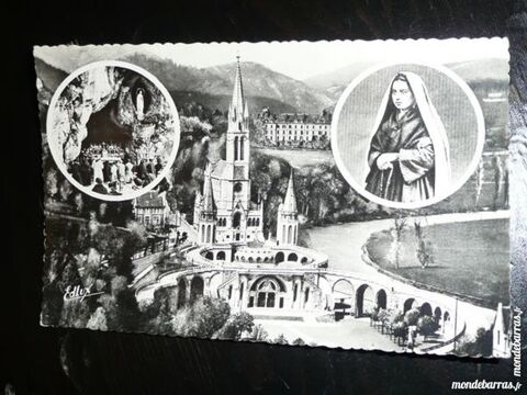 Carte postale Lourdes La Basilique 6 Bordeaux (33)