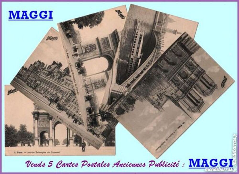 BOUILLON MAGGI - CARTE POSTALE 
