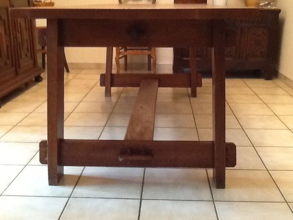 Table de ferme en ch&ecirc;ne Meubles