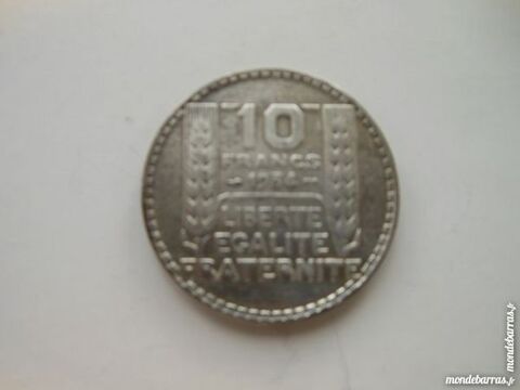 pice de 10F turin argent 1934 N1 pa14 4 Grzieu-la-Varenne (69)