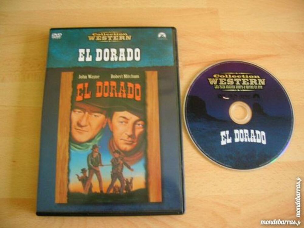 DVD EL DORADO - John Wayne/Robert Mitchum Western DVD et blu-ray
