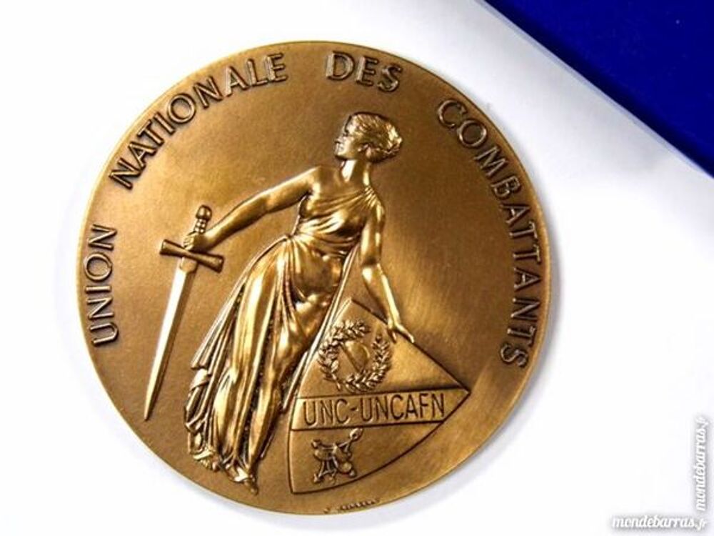 Medaille bronze combattant monnaie PARIS THIEBAUD Bourse des collections
