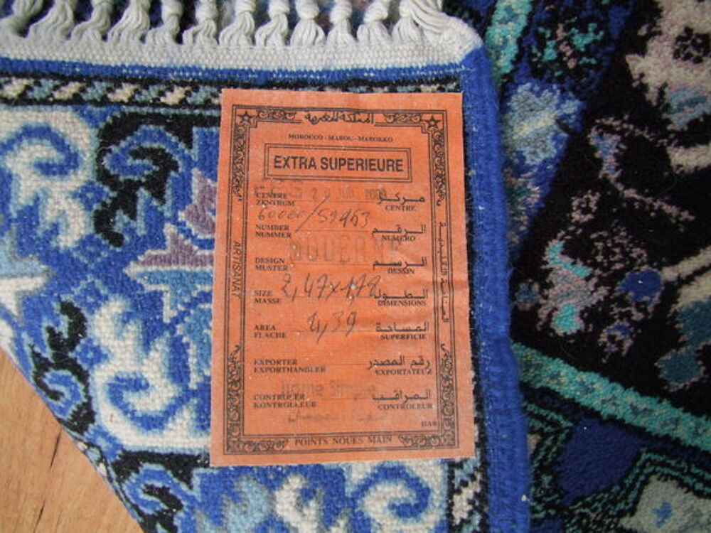 tapis marocain Décoration