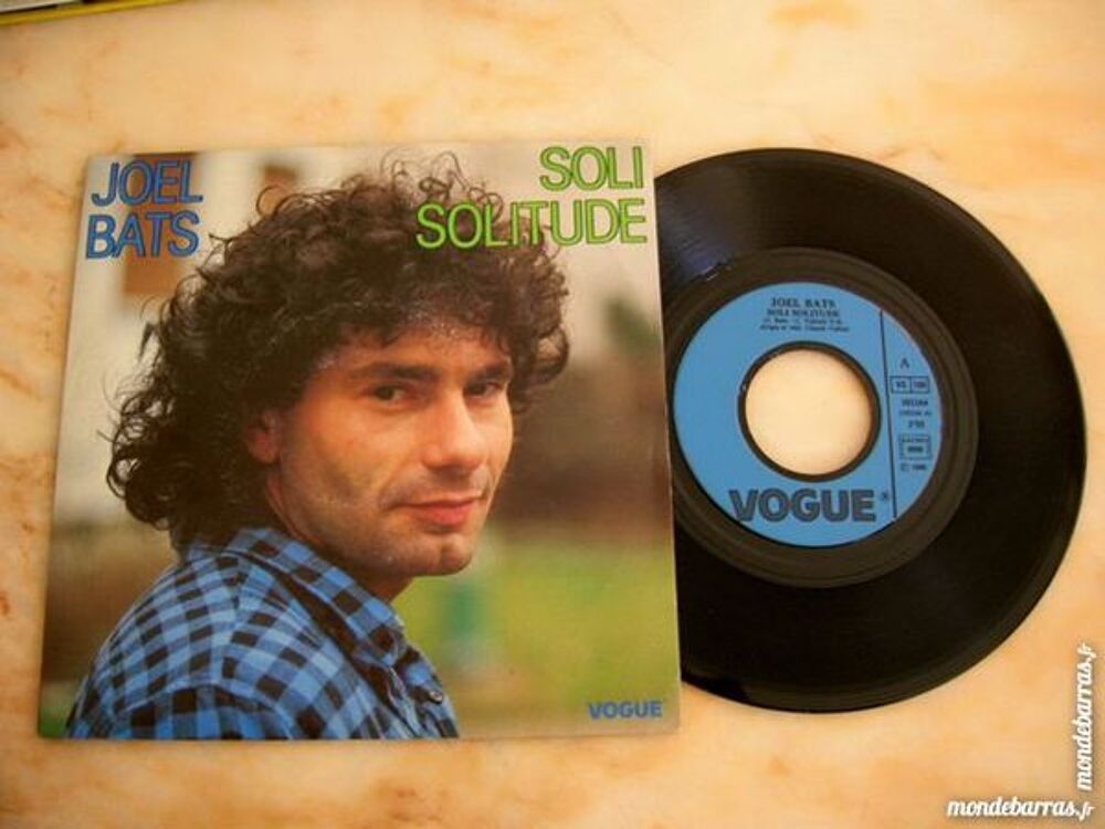 45 TOURS JOEL BATS Soli solitude- FOOTBALL CD et vinyles