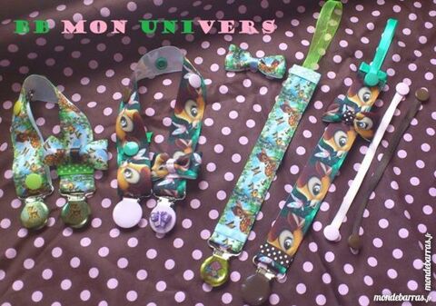 ATTACHE TETINE GARCON ET MIXTE ET ATTACHE SERVIETT 8 Charmes (88)