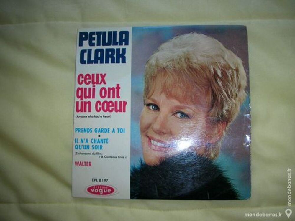 PETULA CLARK, vinyle, 45 ts CD et vinyles