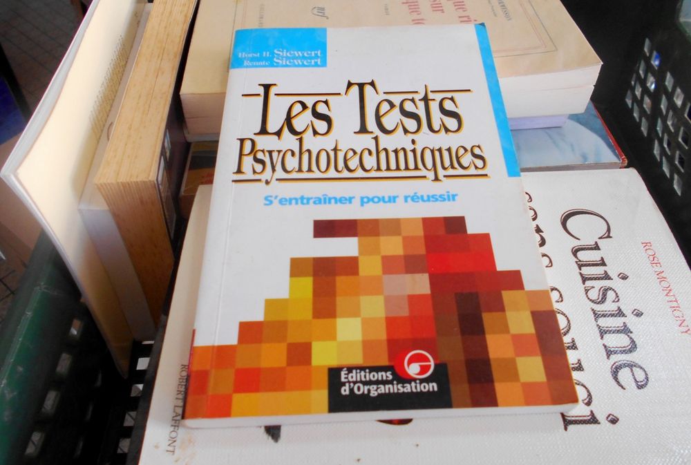 Les tests psychotechniques &eacute;ditions d'organisation Livres et BD