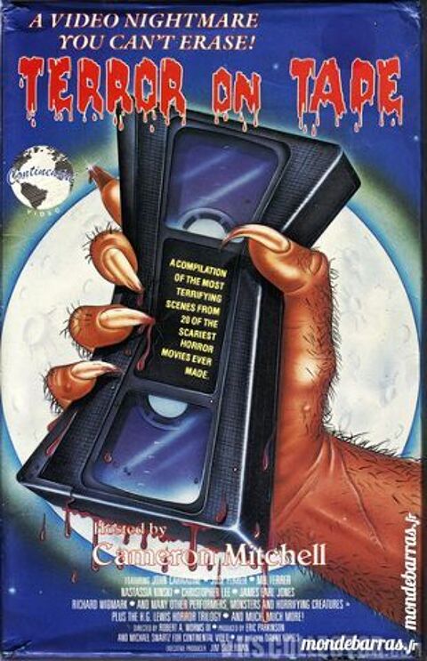 K7 Vhs: Terror on Tape (509) 6 Saint-Quentin (02)