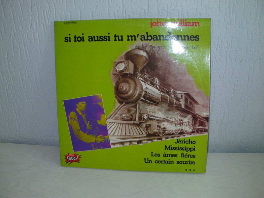 33 tours John WILLIAM - si toi aussi tu m'abandonnes CD et vinyles