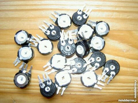 20 Potentiomètres ajustables verticaux 5Kohms. 3 Fournet-Blancheroche (25)