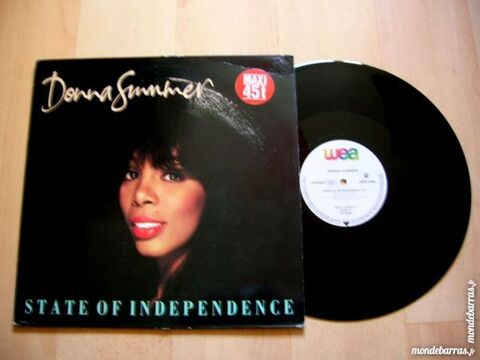 MAXI 45 TOURS DONNA SUMMER State of Independence/ 18 Nantes (44)