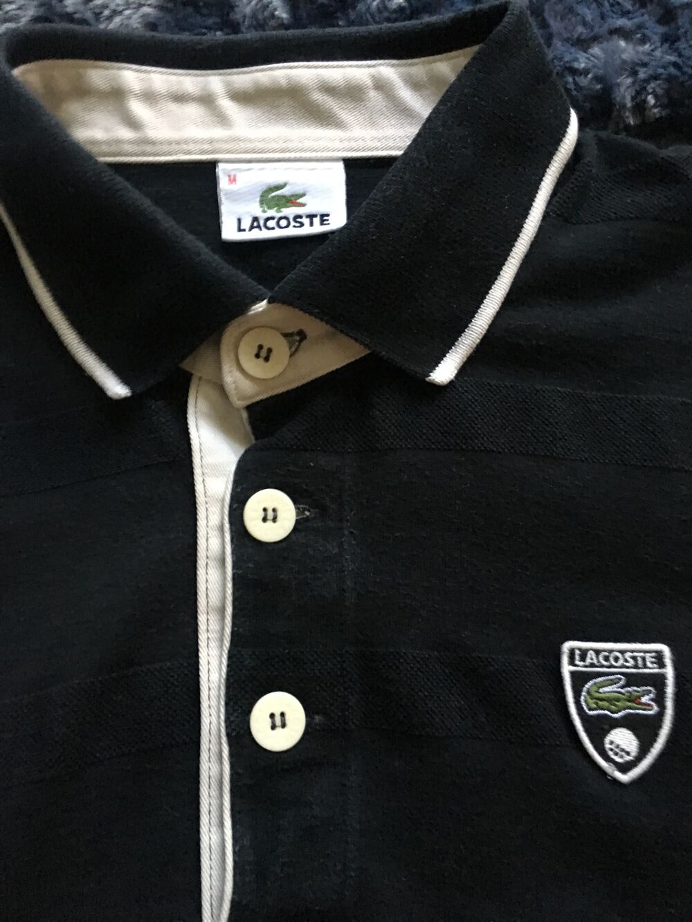 polo Lacoste Noir Vêtements