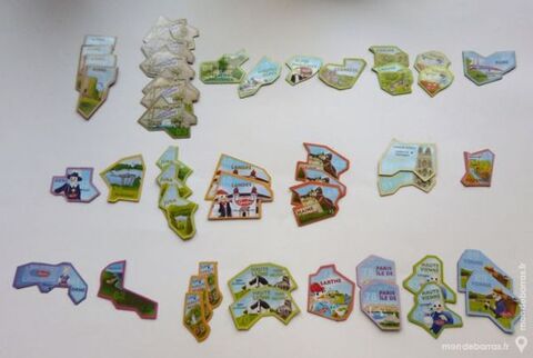 Magnets la carte de France de Le Gaulois 1 Reims (51)