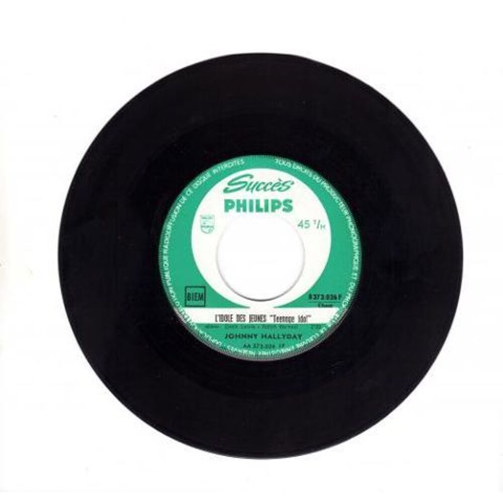 Johnny Hallyday &laquo; L'idole des jeunes &raquo; CD et vinyles