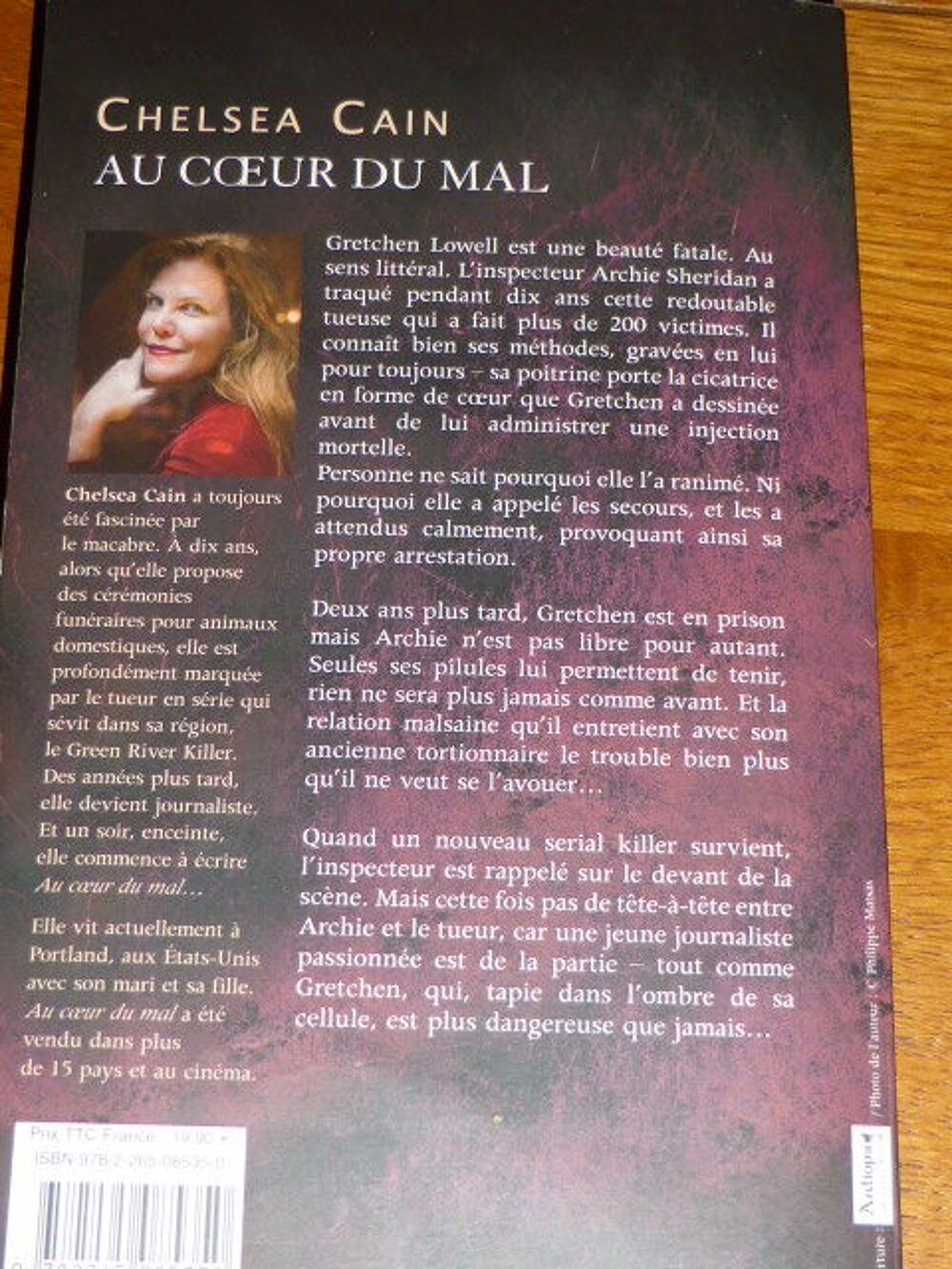 Au coeur du mal - Chelsea CAIN Livres et BD