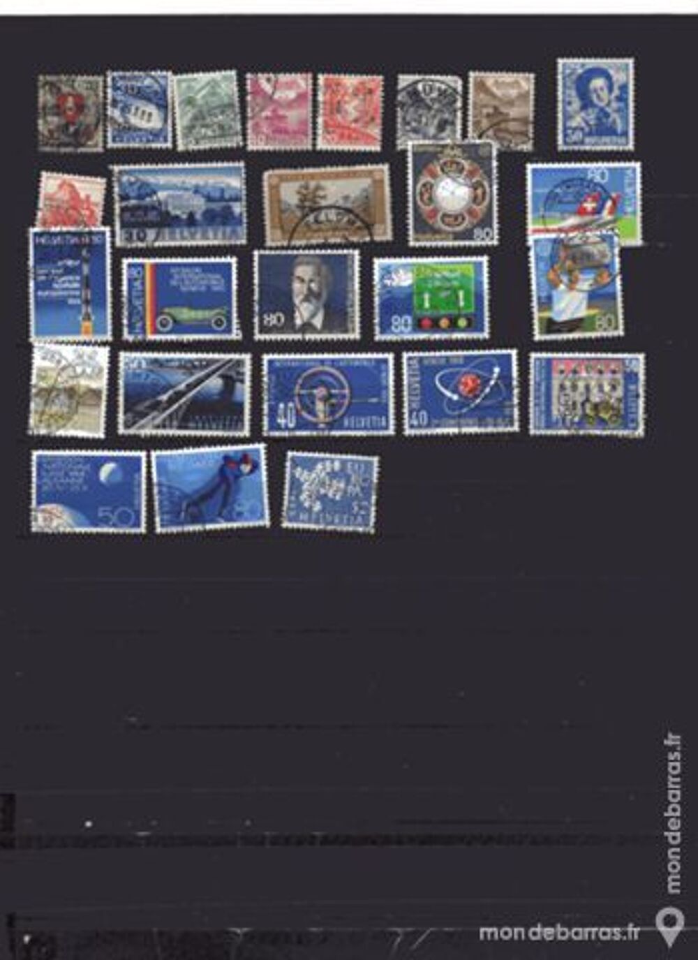 LOT: 3 / TIMBRES DE SUISSE 