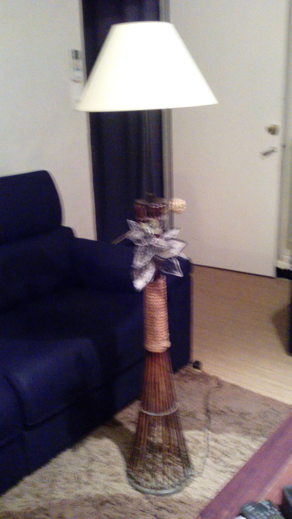 Lampadaire en bambou Décoration