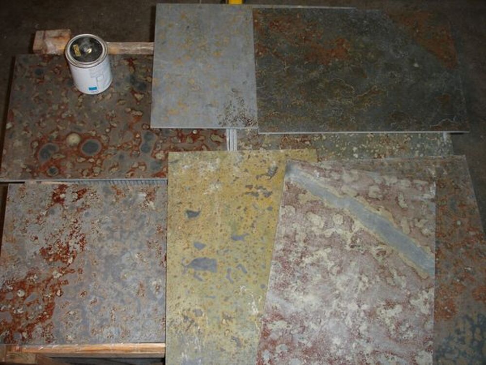 Ardoise multicolore Décoration