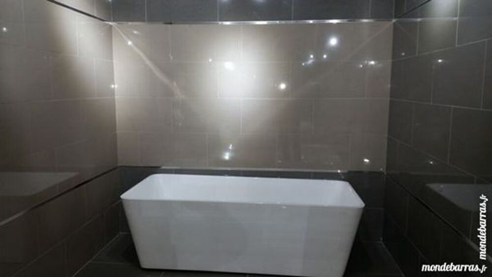 Carrelage pleine masse poli brillant gris Bricolage