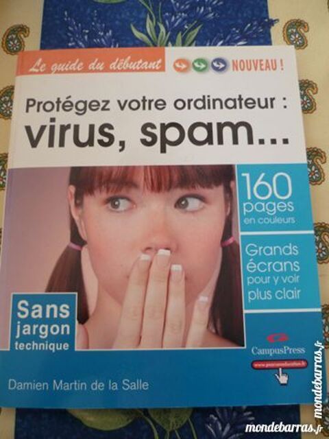livre ordinateur prot�ger spam virus damien salle 7 F�ves (57)