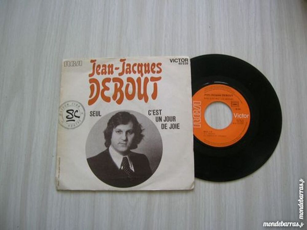 45 TOURS JEAN-JACQUES DEBOUT Seul CD et vinyles