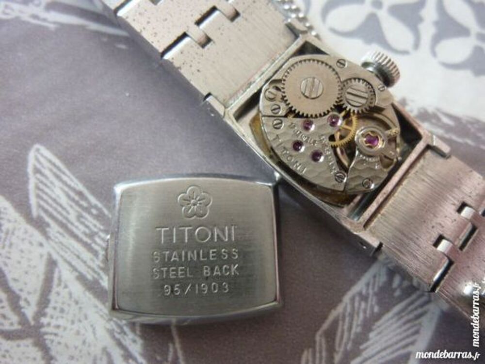 TITONI montre Dame Suisse m&eacute;canique TIT0031 Bijoux et montres