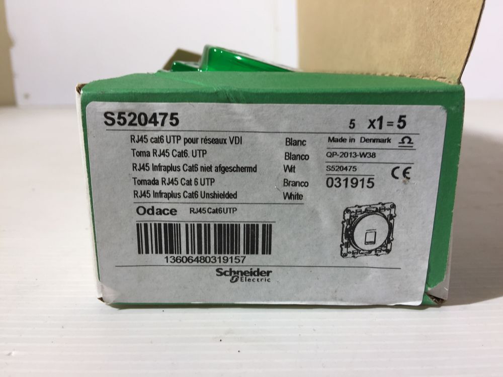 PRISE RJ45 BLANC - SCHNEIDER ELECTRIC - Type ODACE Bricolage
