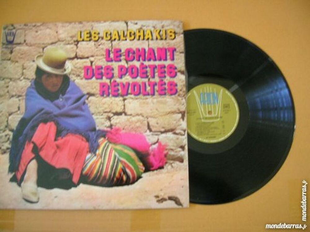 33 TOURS LOS CALCHAKIS Le chant des po&egrave;tes CD et vinyles