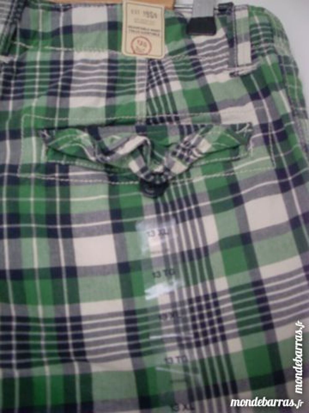 Bermuda gar&ccedil;on GAP 14 ans NEUF Vêtements enfants