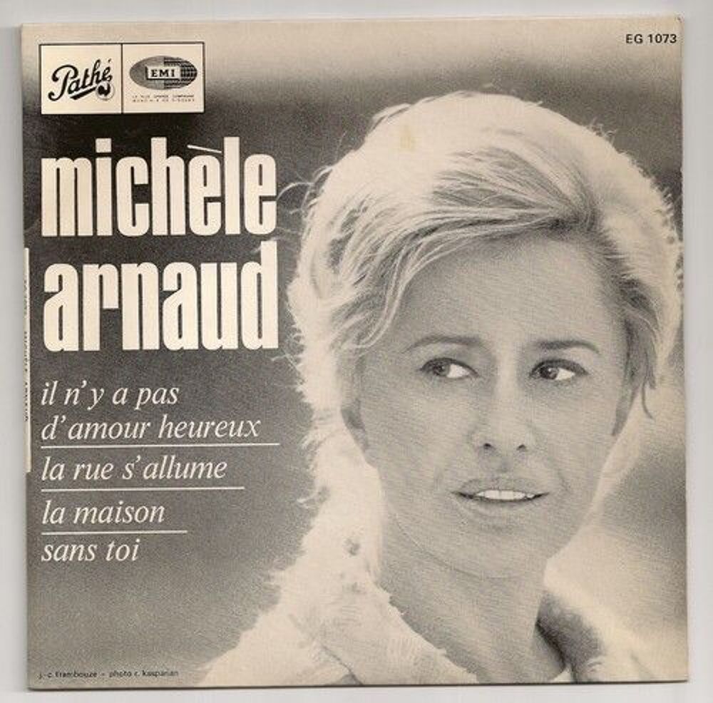 Michele arnaud Il n'y a pas d'amour heureux CD et vinyles