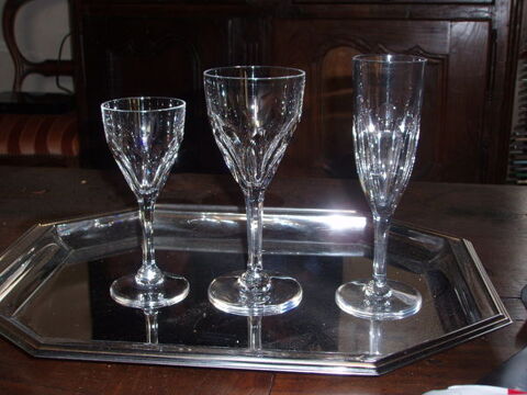 verres en cristal Saint Louis collection Bristol 480 Sainte-Mesme (78)