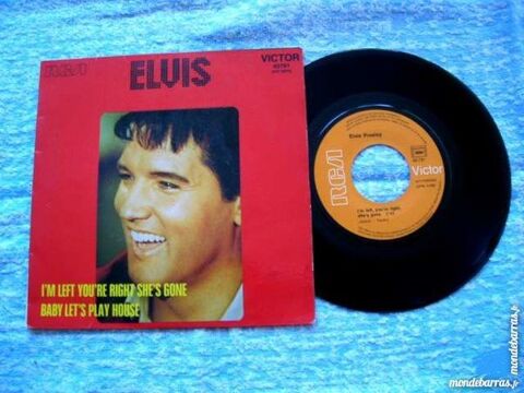 45 TOURS ELVIS PRESLEY I'm left you're right she's 30 Nantes (44)