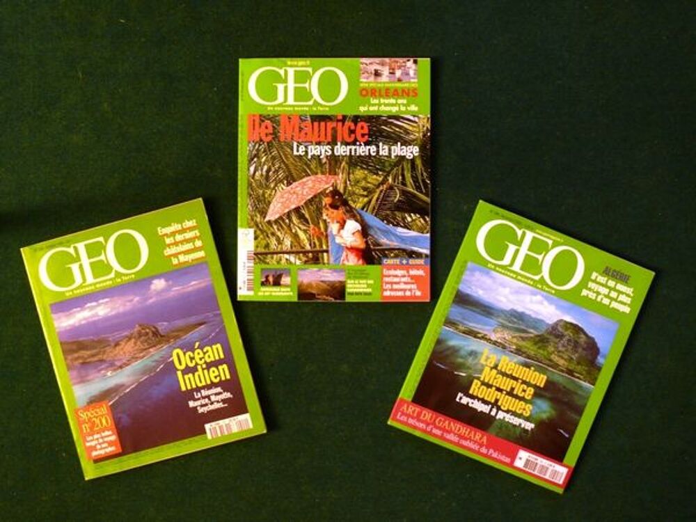 &Icirc;LE MAURICE - GEO / prixportcompris Livres et BD