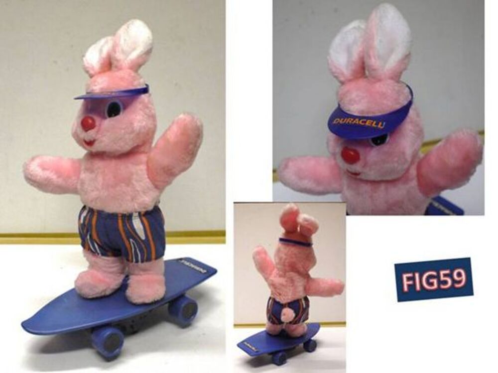 LAPIN DURACELL ET SON SKATEBOARD Jeux / jouets