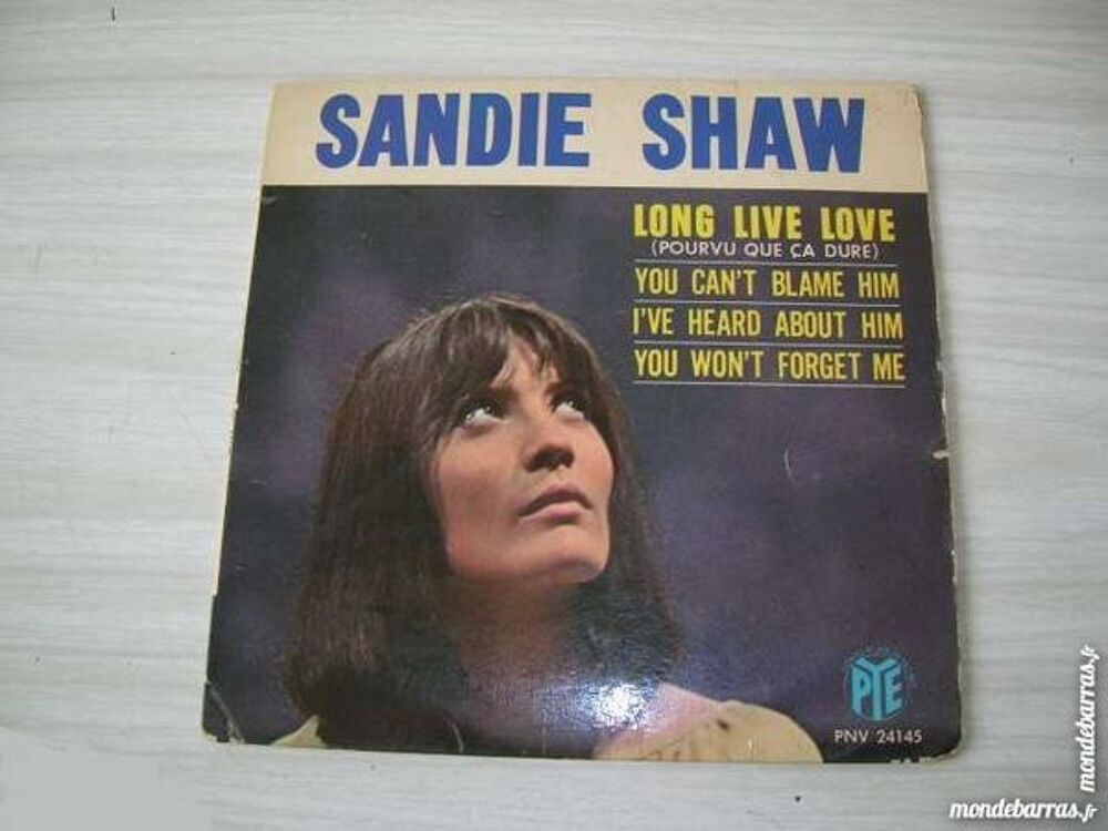 EP SANDIE SHAW Long live love --------- CD et vinyles