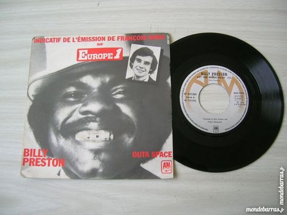 45 TOURS BILLY PRESTON Let the music play - RARE CD et vinyles