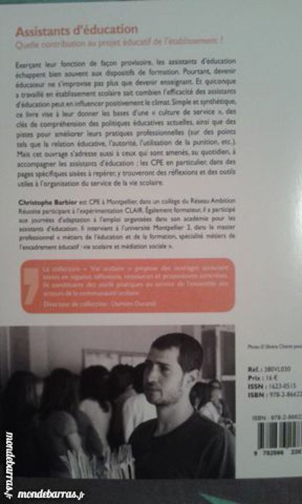 Livre Assistants d'&eacute;ducation Livres et BD