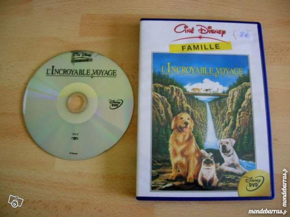 DVD L'INCROYABLE VOYAGE I - Walt Disney DVD et blu-ray