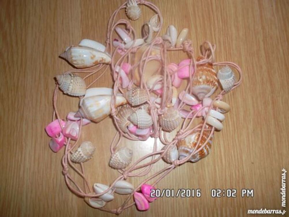 collier coquillages*juste 3e*kiki60230 Bijoux et montres
