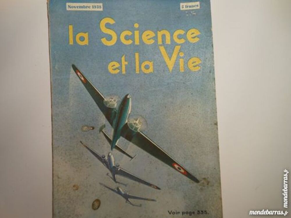 science et vie N&deg;257 de novembre 1938 Jeux / jouets