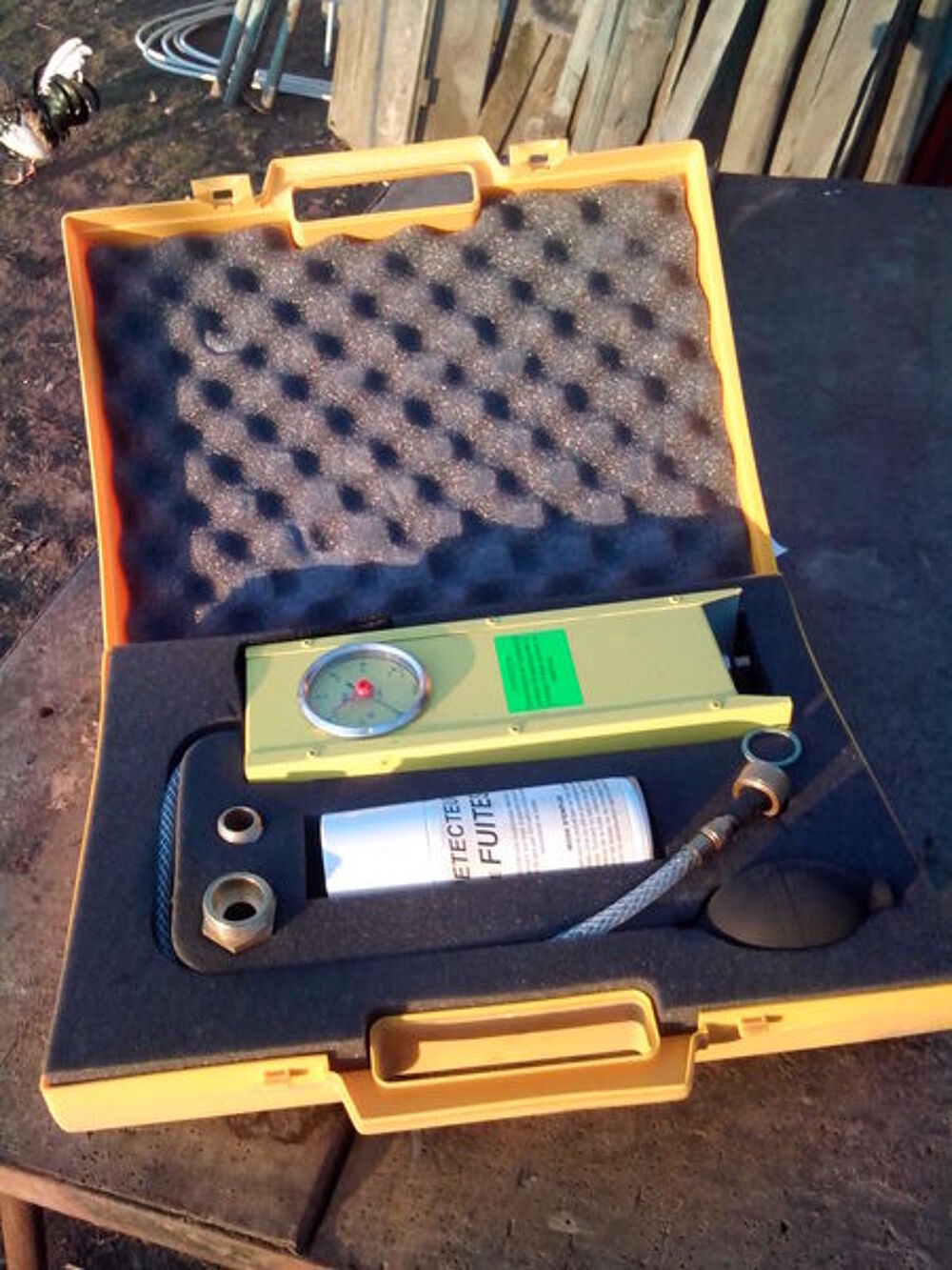 POMPE D4EPREUVE GAZ Bricolage