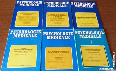 Lot livres psychologie médicale 30 Écuisses (71)