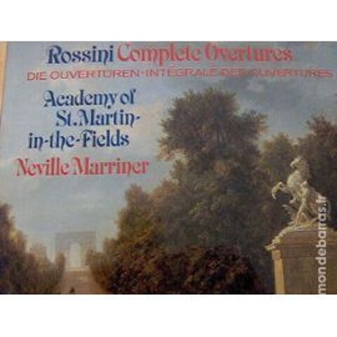 Rossini - Intgrale des ouvertures - N.Marriner 40 Paris 15 (75)