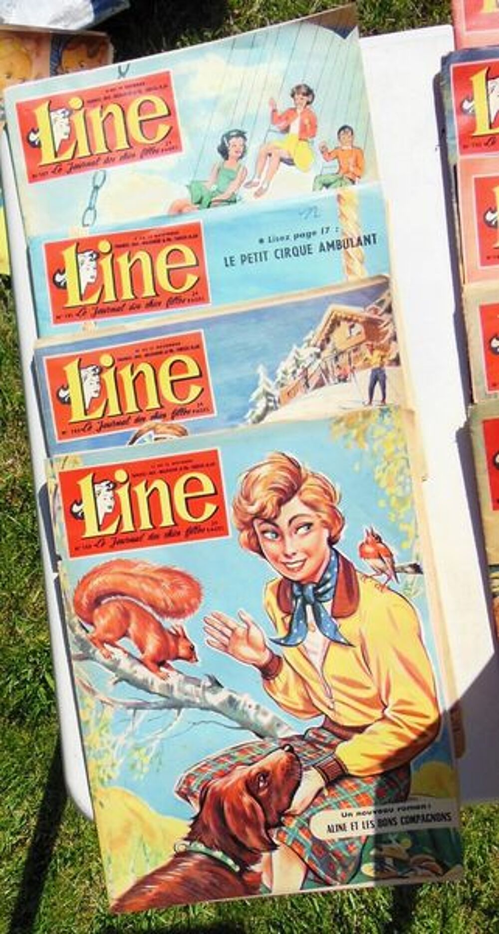 BD LINE ANN&Eacute;ES 1960 Livres et BD