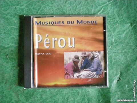 CD Musiques du monde Pérou  « Wayna taki » 2 Saleilles (66)