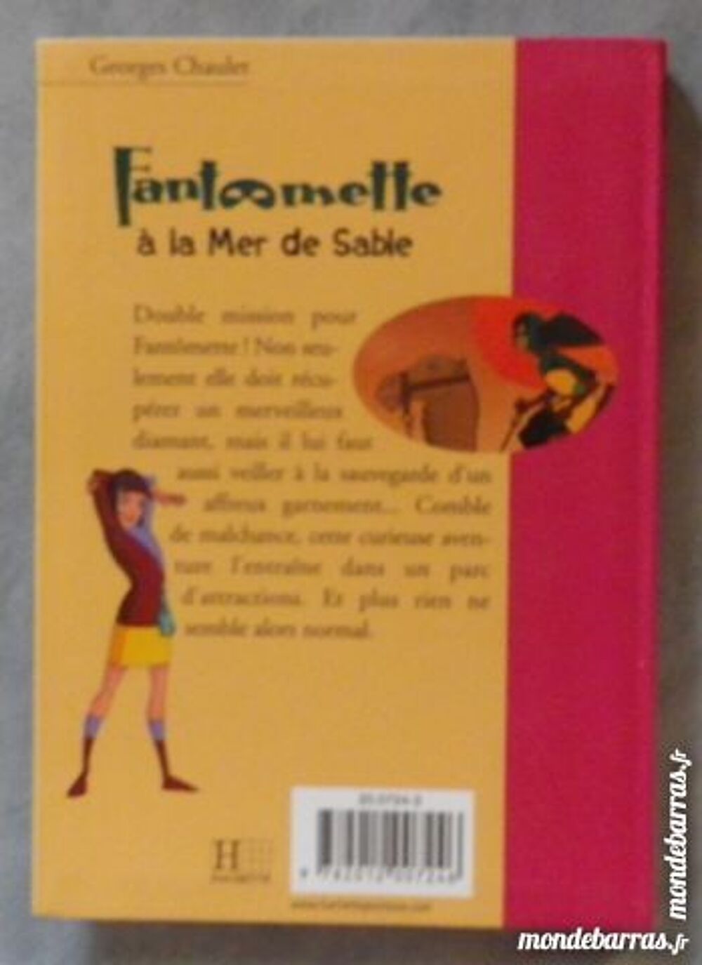 FANTOMETTE A LA MER DE SABLE BIBLIO ROSE SOUPLE Livres et BD