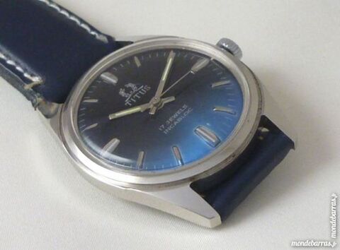 TITUS ST96 montre SUISSE m�canique 17 rubis SOL002 105 Metz (57)
