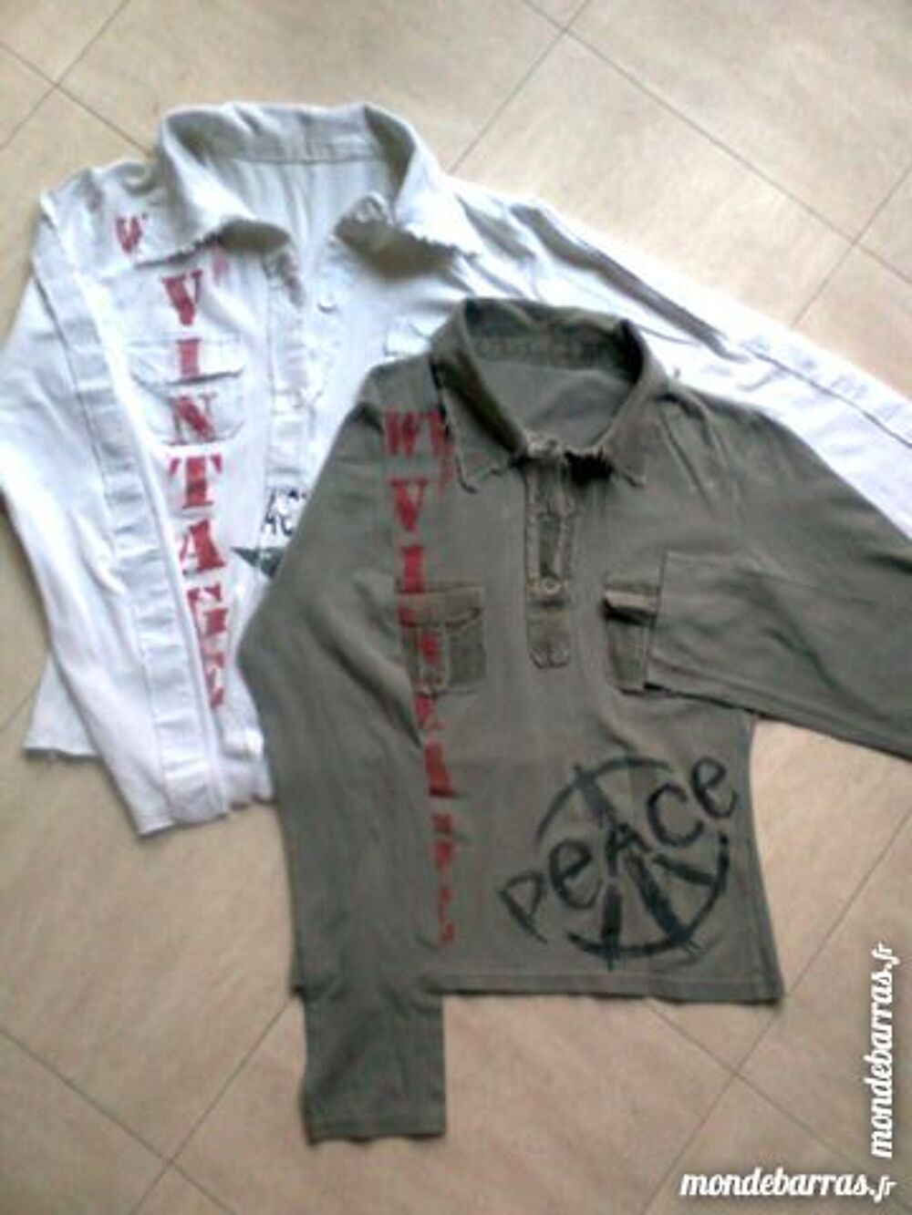 2 tee shirts - 36 / 38 - zoe Vêtements
